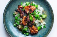 Nigel Slater’s recipe for yuzu chicken, broccoli and rice