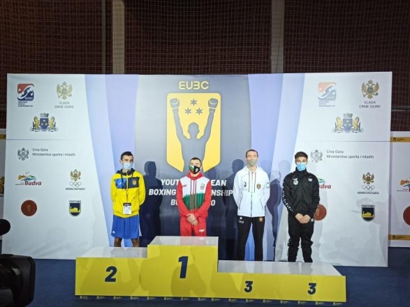 The national team of Ukraine win three gold medals