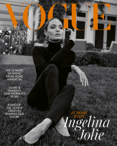 Angelina Jolie in a Breath-Taking Look on the Cover of Vogue!