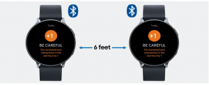 Samsung Smartwatch Helps Keep Your Distance