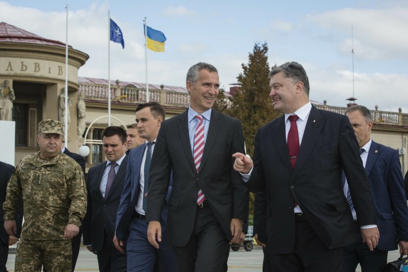 Poroshenko Arrived in Lviv