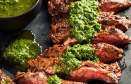 The Argentinian Steaks with Chimichurri Sauce