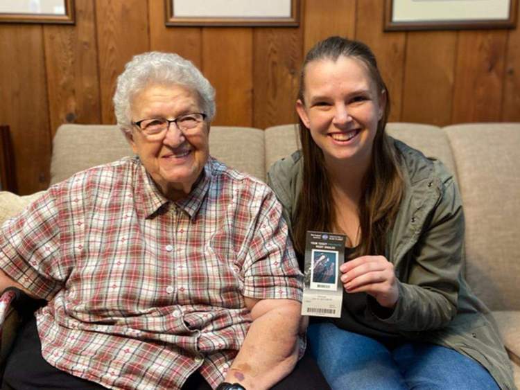 A Trip From the Past... A Girl Using a Ticket Which Is 38-Year-Old