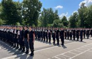 In Kharkiv, Cadets Prepare for a Military Parade in Kyiv for Six Hours a Day