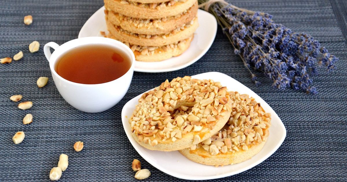 The Amazing Pastries Recipe, Shortbread with Peanuts