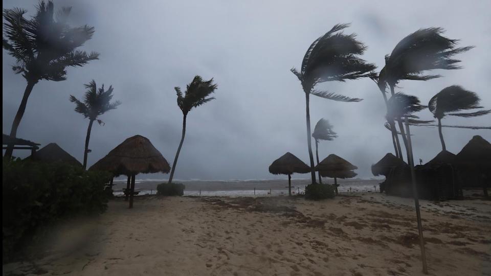 Hurricane Grace of the Third Category Hit Mexico