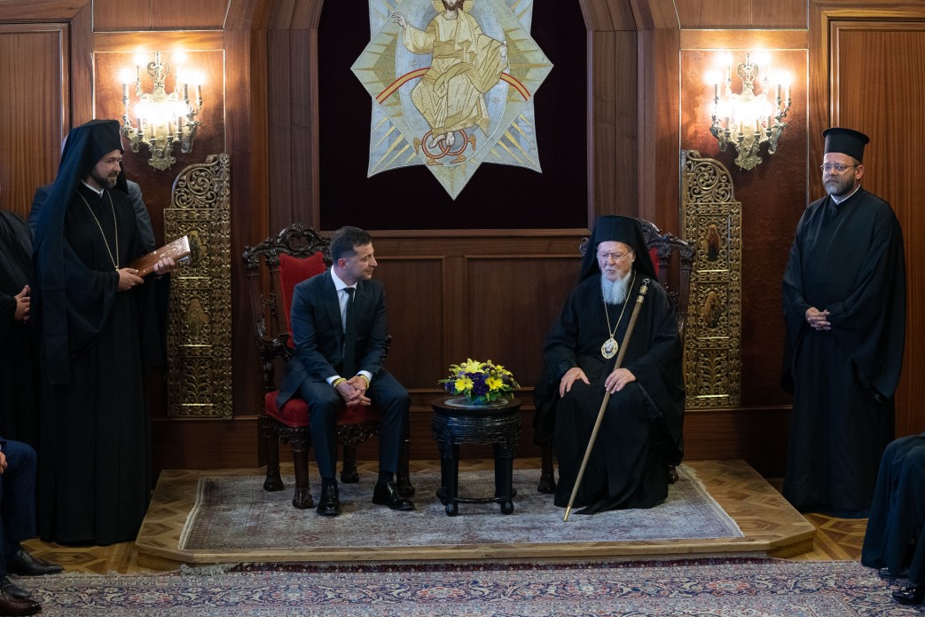 Zelensky Met With Ecumenical Patriarch Bartholomew