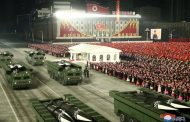 Kim Jong-Un Held a Military Parade in the Middle of the Night