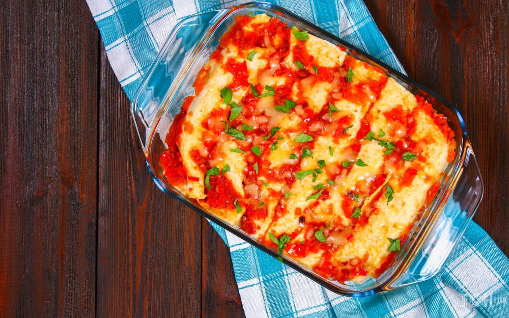 Stuffed Cannelloni With Bechamel Sauce