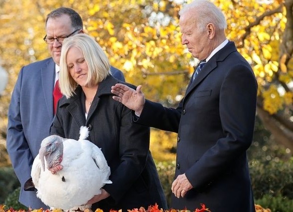 Thanksgiving: Biden pardoned two turkeys - Jelly and Peanut Butter