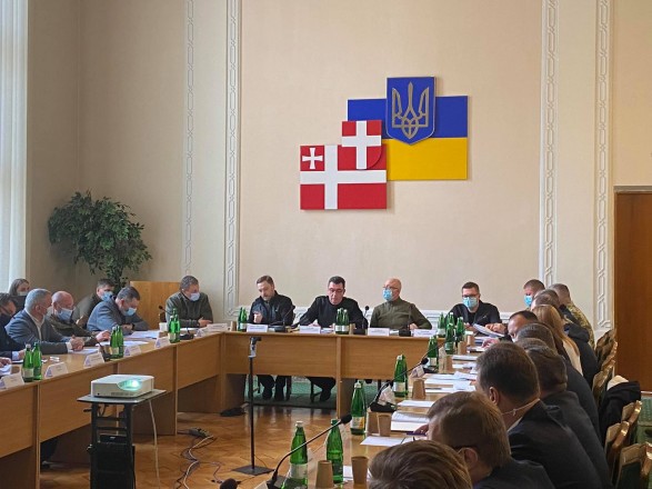 Security officers arrived in Lutsk for an interdepartmental meeting of the National Security and Defense Council on the border: