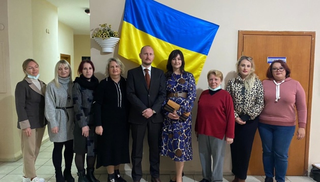 Consul General visits Taras Shevchenko International Hall in Istanbul