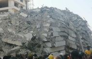 At least three people were killed when a high-rise building collapsed in Nigeria