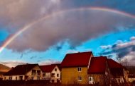 Recording a unique natural phenomenon - the rainbow in November