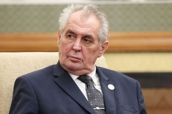 The President of the Czech Republic Zeman has cirrhosis of the liver