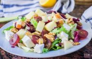 Salad with feta and grapes: A delicious recipe