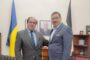 The Palestinian ambassador to Ukraine meets the President of the Ukrainian-Arab Businessmen Association