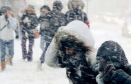 Snowstorms and gusty winds are expected in Ukraine