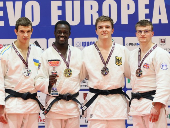 The Ukrainian won the medal of the European Open Judo Cup