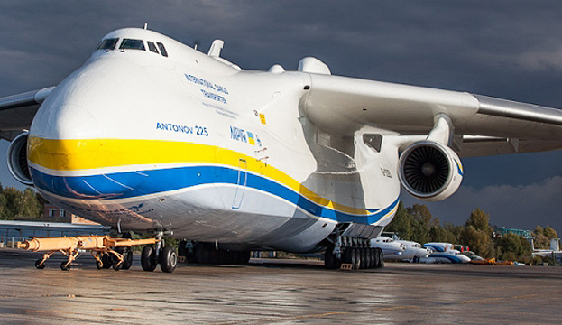 Russian occupiers destroy the legendary Ukrainian plane Mriya