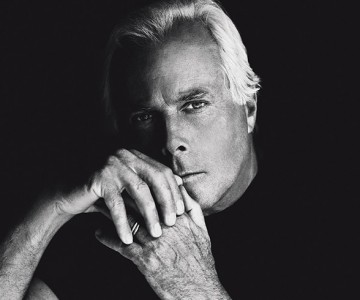 Designer Giorgio Armani held a show in silence in solidarity with Ukraine