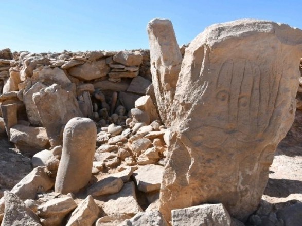 A 9,000-year-old shrine has been found in the Jordanian desert