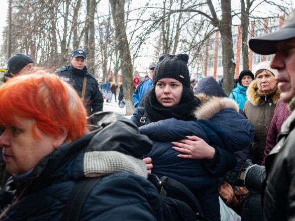 Due to the morning air raid part of Sumy without water