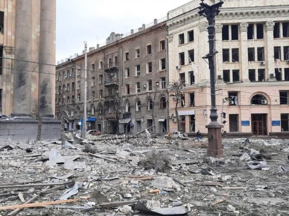 An enemy plane bombing the city was shot down in Kharkiv - the media