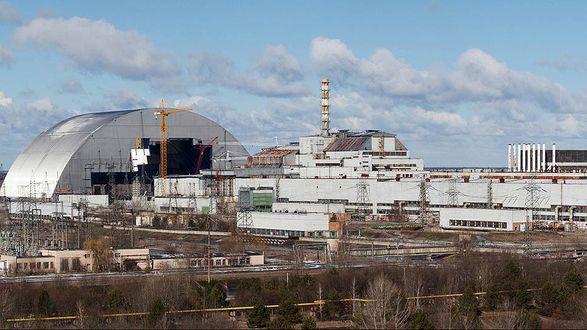 A landing party of racist propagandists has arrived at the Chernobyl nuclear power plant: they are making a picture for the IAEA