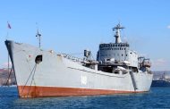 A Russian landing ship was destroyed near the port of Berdyansk