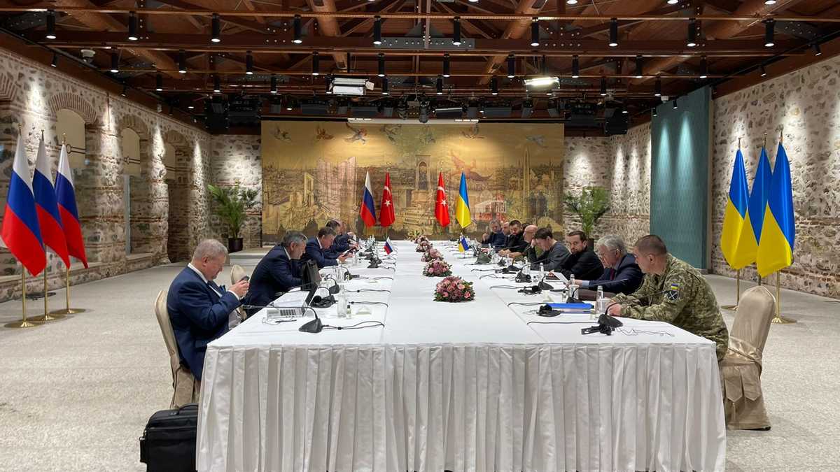 Results of the first day of negotiations between Russia and Ukraine in Turkey