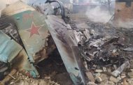 Ukrainian forces shot down an enemy Su-34 near Izyum