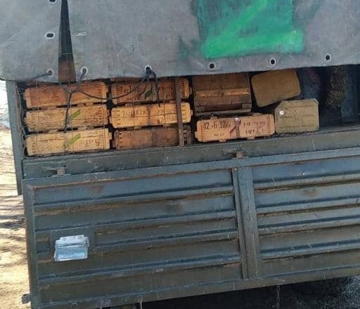 The enemy fled, having thrown the truck with ammunition: in Nikolayevshchina seized trophies and transferred to ZSU