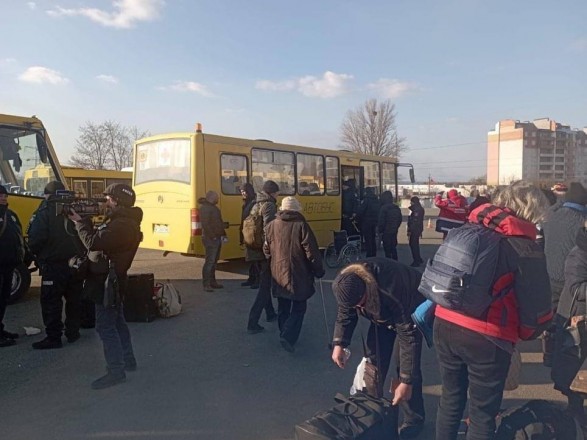 Kyiv region: about 100 civilians were evacuated from Bucha