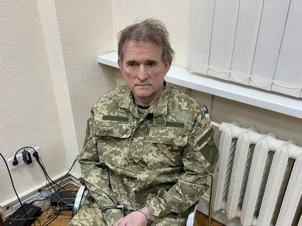 Medvedchuk asks Zelensky and Putin to exchange him for defenders and residents of Mariupol: SBU distributed video