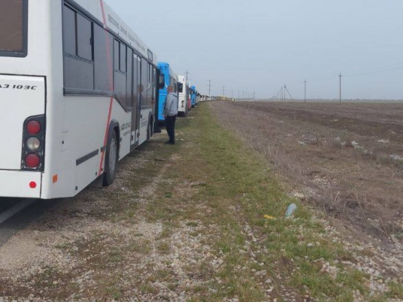 A record number of Mariupol residents is expected: evacuation buses have left for Berdyansk