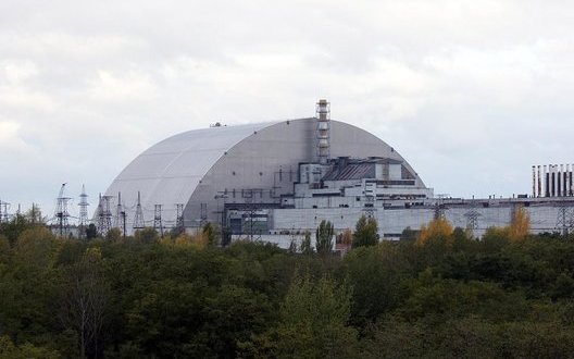 Energoatom showed an aerial survey of the trenches dug by the occupiers near the Chernobyl nuclear power plant