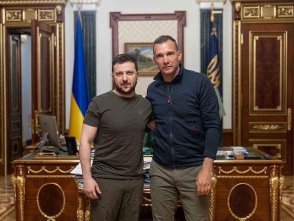 Andriy Shevchenko became the first ambassador of the UNITED 24 initiative to help Ukraine