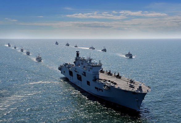 NATO, together with Finland and Sweden, is conducting military exercises in the Baltic Sea