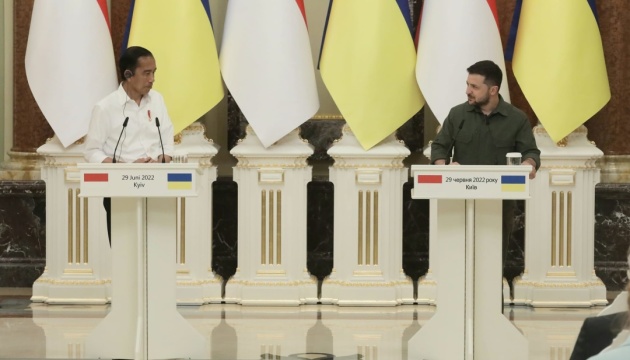 Ukrainian president cooperates with Indonesian president to launch visa-free system