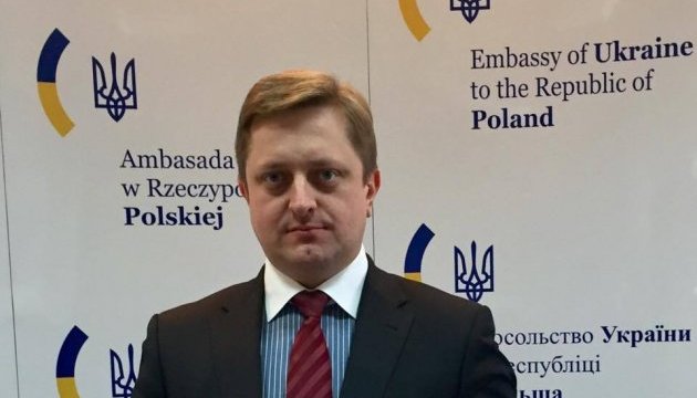 Ukraine's new ambassador arrives in Poland