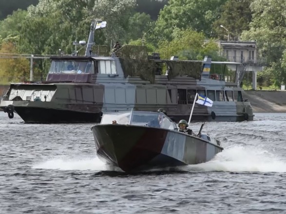 To strengthen the defense of Kyiv: a river division of boats was created on the Dnieper