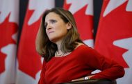 Freeland commented on the decision regarding the turbine for Nord Stream-1