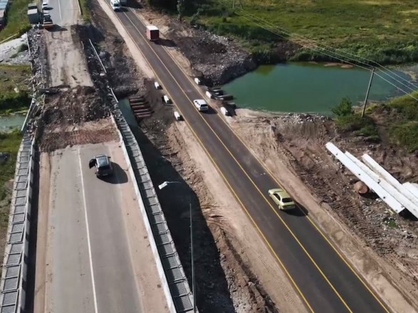 Traffic across the Zdvizh River was restored in Borodyanka