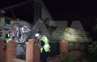 An armored personnel carrier rammed a private house near Belgorod