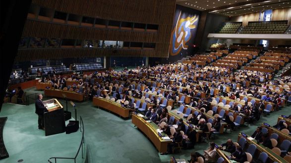 Britain opposed Russia's call for a secret ballot at the UN for a resolution condemning the annexation