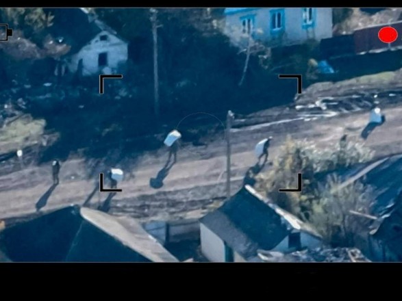 They carried bags in broad daylight: the Ukrainian military removed how the occupiers looted