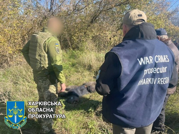 Execution of a civilian column by the occupiers in the Kharkiv region: the body of another deceased was discovered