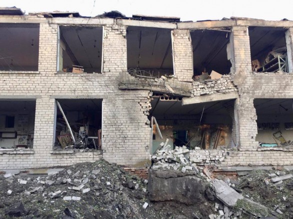 Schools destroyed: the head of the OVA showed the consequences of enemy shelling of Zaporizhia region