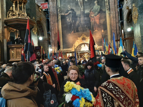 In Lviv, they said goodbye to the Hero of Ukraine Yuri Shukhevych